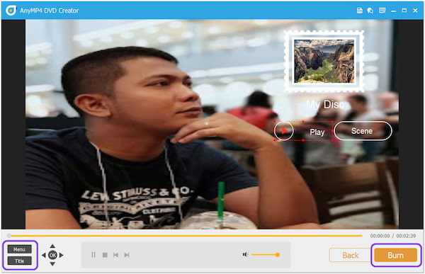 AnyMP4 Make Photo DVD With Music Preview