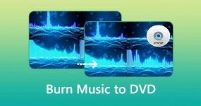 Burn Music na DVD