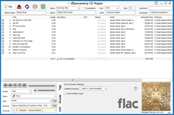 Estrarre musica da un CD e convertirlo in MP3 (CD Ripping) 