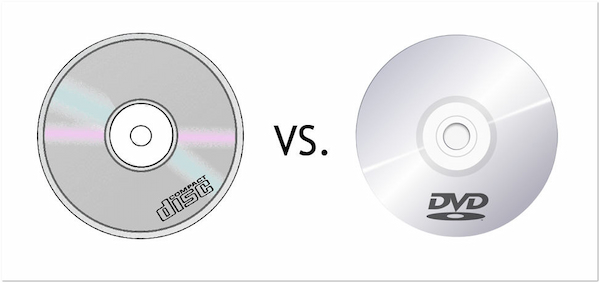CD versus DVD