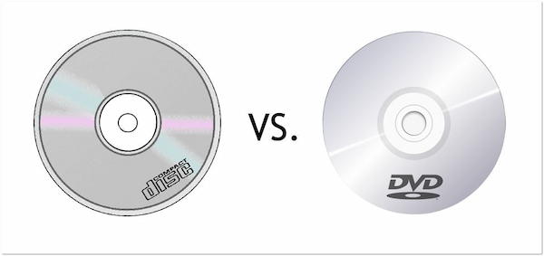 Cd versus dvd