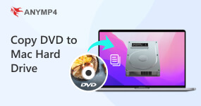 Kopírování DVD z pevného disku Mac