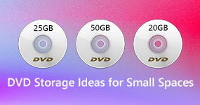 DVD Storage Ideas from Small Space
