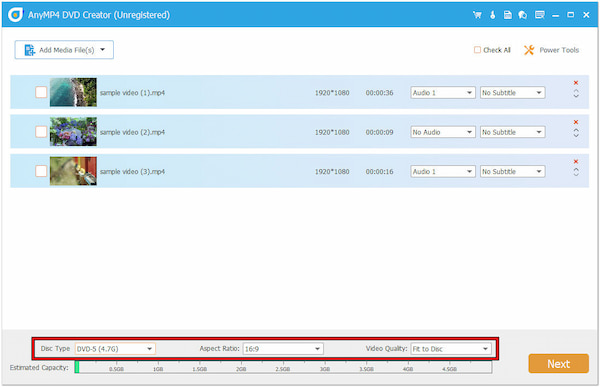 Personalizar la configuración del DVD