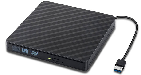 External DVD CD Drive by MiluoTech