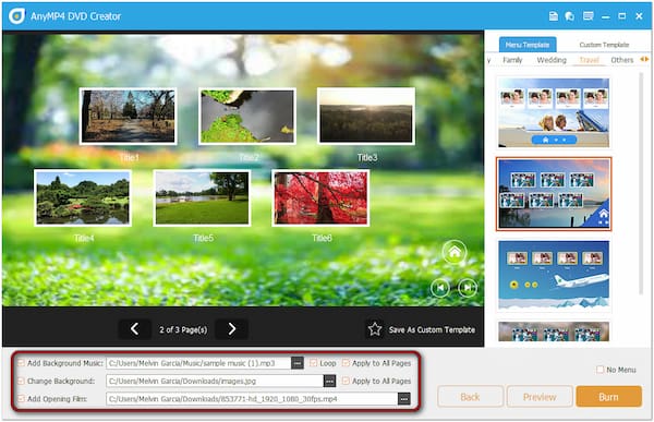 Customize Dvd Menu