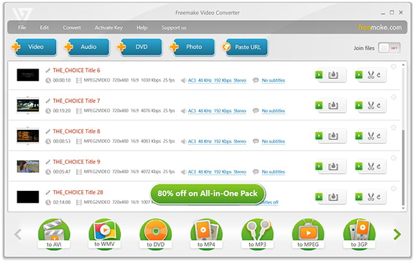 Freemake Free DVD Ripper