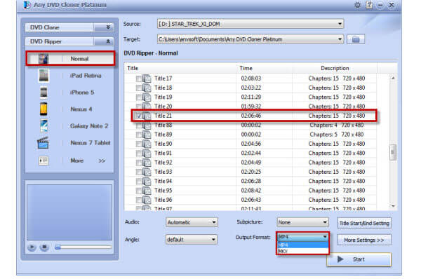 Kaikki DVD Cloner Platinum