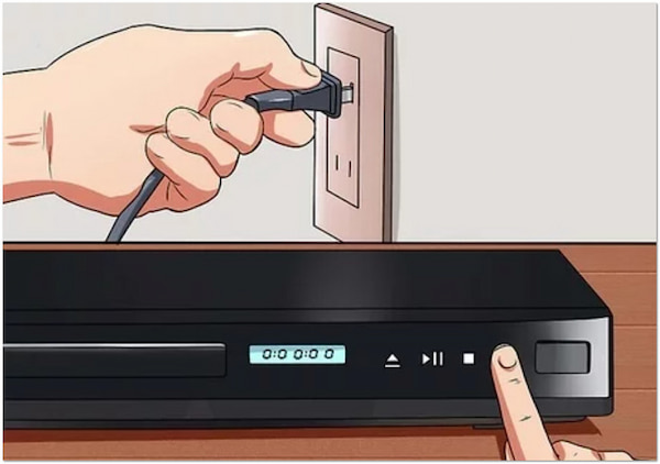 Turn on DVD