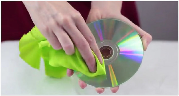 How to Fix a Scratched DVD Clean the DVD