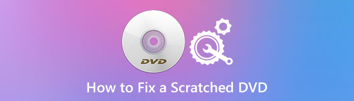 Jak opravit poškrábaný DVD