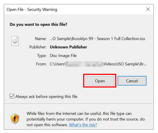 Open Iso
