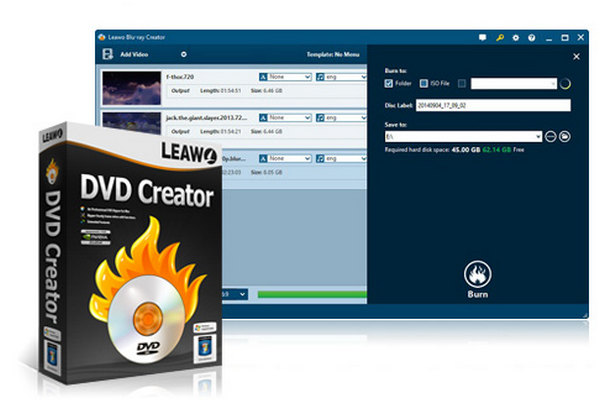 Embalagem Leawo DVD Creator
