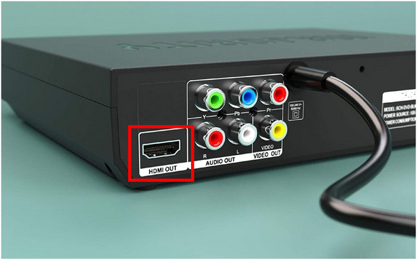 Dvd-spelare HDMI-port