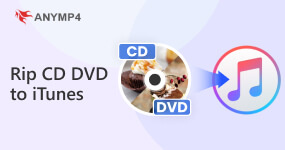 Rip CD DVD to iTunes
