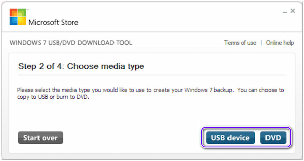 Cómo usar la herramienta de descarga de DVD USB de Windows Dispositivo USB DVD