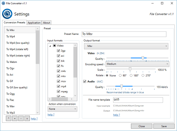 Converter arquivo