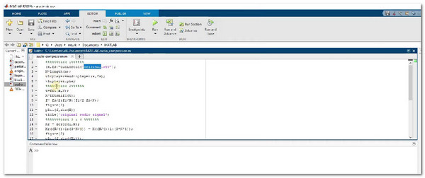 Comprimi audio in MATLAB Come comprimere