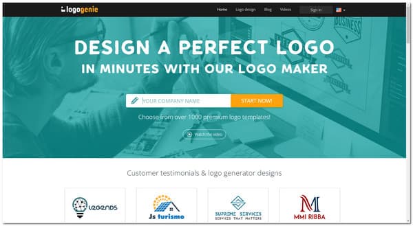 Miglior Logogenie 3D Logo Maker