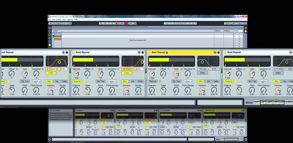 Repetidor de músicas do Ableton Live