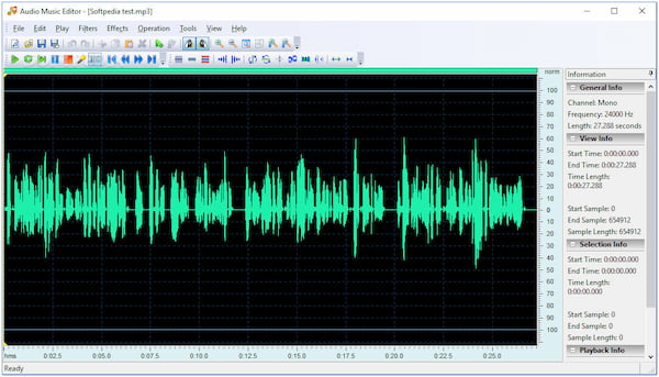 Audio zeneszerkesztő