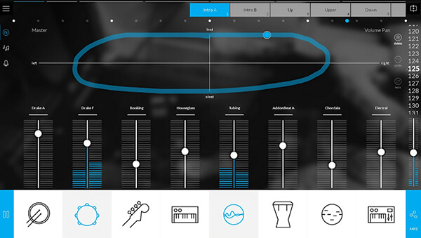 Repetidor de músicas JAM do Music Maker