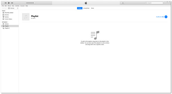 Audio comprimeren in iTunes Start