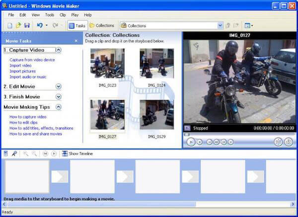 A Windows Movie Maker