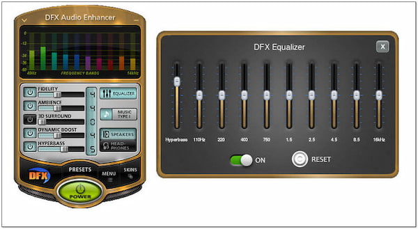 Potenziatore audio DFX per Windows