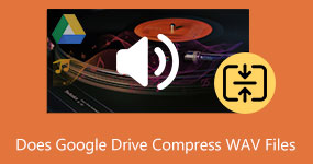 Komprimerar Google Drive WAV-filer