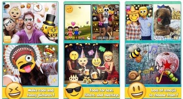 Insta Emoji Editor de fotos