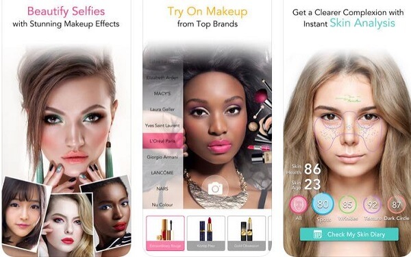 Free Download Top 10 Face Makeup Editor Applications