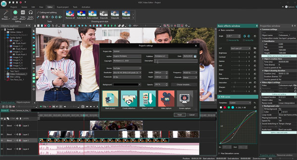 VSDC video editor