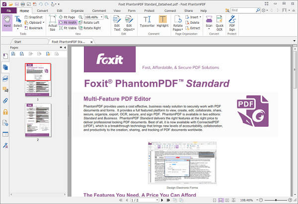 Foxit PDF-szerkesztő