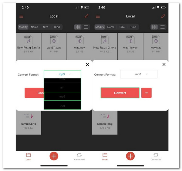 iConv-app Converteer MP3