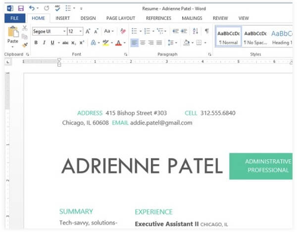 Rediger en PDF-fil med Microsoft Word