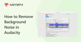 Come rimuovere il rumore di fondo in Audacity