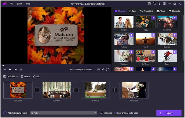 AnyMP4 Video Editor