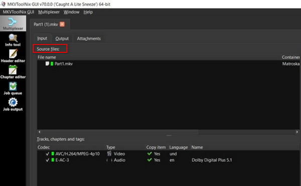 Mkvtoolnix Import MKV