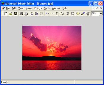 Microsoft Photo Editor