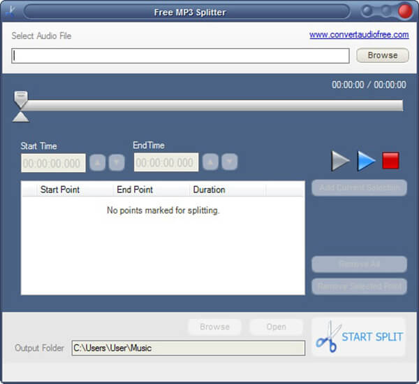 Splitter MP3 gratuito