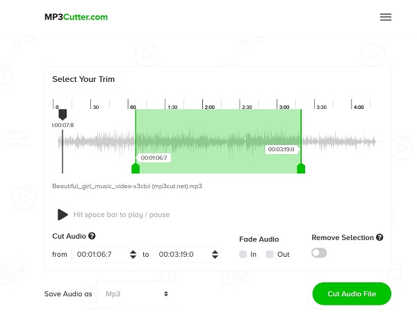 Online MP3 Cutter