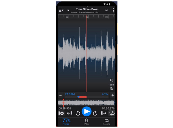 Anytune Main Interface