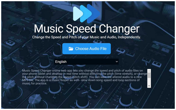 Music Speed Changer Online