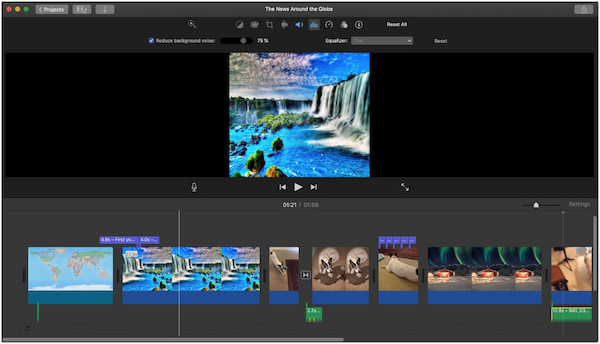 iMovie Noise Reduction Software