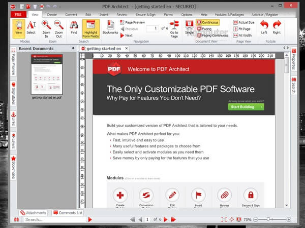 PDF Architect Professional