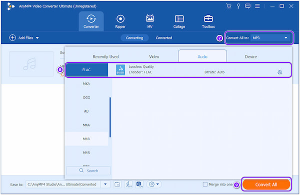 AnyMP4 Converter tudo