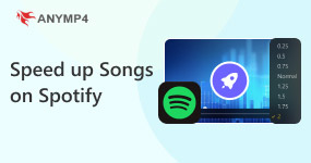 Przyspiesz piosenki na Spotify