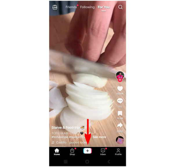 Tiktok Post Button