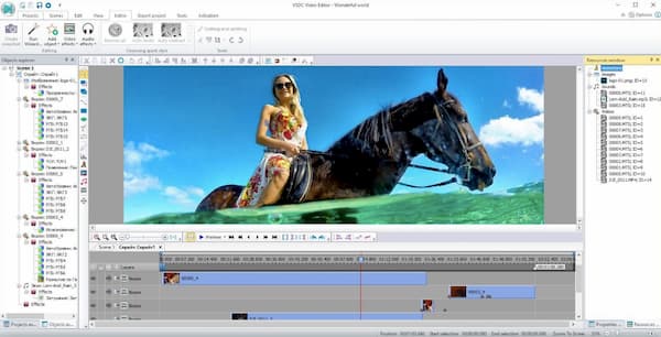 VSDC Gratis video-editor